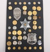 US Police Badges and Buttons