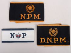 Royal Navy Provost Marshall / Naval Police Armbands