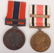 2 long service medals to civilian services.