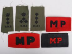 British Military Police Armbands