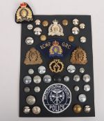 Royal Canadian Mounted Police Badges