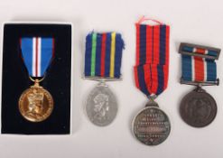 A collection of 4 British medals