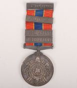 A National Fire Brigades Long Service Medal for Grimsby Fire Brigade