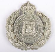 Gravesend Borough Police Helmet Badge