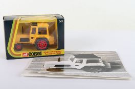 Corgi  50 Massey Ferguson Tractor MF50B with scarce  News Letter for Mettoy Playcraft Limited
