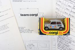 Corgi  Archive Model Specification For C201 Mini 1000