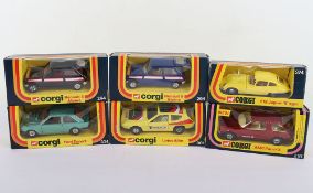 Six Corgi Toys  Boxed  Cars