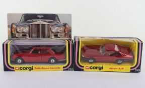 Corgi 279 Rolls-Royce Corniche, metallic dark red body