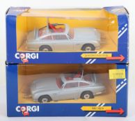 Two C271/1 Corgi  James Bond Aston Martin