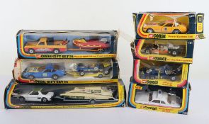 Seven Boxed Vintage Corgi Toys