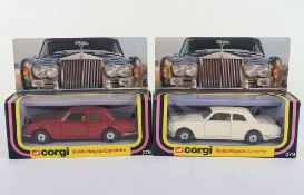 Two Corgi 279 Rolls-Royce Corniches