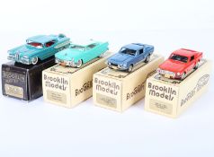 Four Brooklin Models 1/43 scale model,