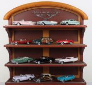 Franklin Mint set of twelve 1:43 scale The Classic Cars of the 50s,