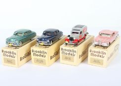 Four Brooklin Models 1/43 scale model,