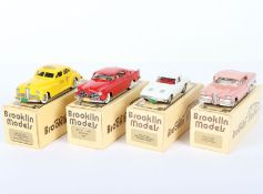 Four Brooklin Models 1/43 scale model,