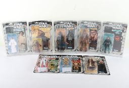 Seven Star Wars 40th Anniversary Black Series Scale action figures new on card Hasbro,