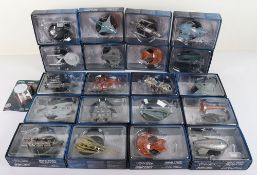 Collection of Star Trek Eaglemoss Collections The Official Starships Collection Models and Magazines