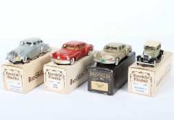 Four Brooklin Models 1/43 scale model,