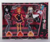 Monster High Toys R Us TRU Exclusive Purrsephone Toralei Meowlody 3 Pack 2012 New in Box Dolls Matte