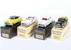 Four Brooklin Models 1/43 scale model,