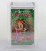 Graded by Beckett VHS Tape Robin Hood 1973.