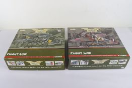 Two Corgi 1:32 scale Aviation Archive, Limited Edition Front Line Collection Spitfire,