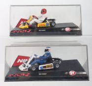 Two boxed Ninco slot Go Karts,