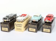 Four Brooklin Models 1/43 scale model,