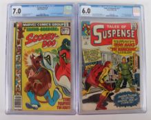 Two Graded by CGC Universal Grade Comics.