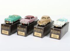 Four Brooklin Models 1/43 scale model, s with inner packing, (4 items).