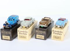 Four Brooklin Models 1/43 scale model,