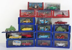 Collection of Atlas TinTin Models,