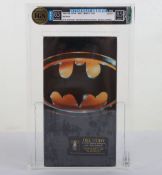 Graded by Investment Grading VHS Tape Batman 1989.