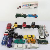 Selection of unboxed Scalextric slot cars,