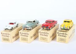 Four Brooklin Models 1/43 scale model,