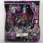 Monster High Meowlody and Purrsephone 2013 New in Box Doll Mattel.
