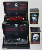 Two boxed Scalextric limited edition Goodwood Revival Meeting Classic Grand Prix slot cars,