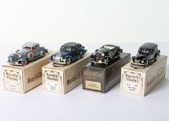 Four Brooklin Models 1/43 scale model,