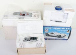 Three boxed Franklin Mint model cars,