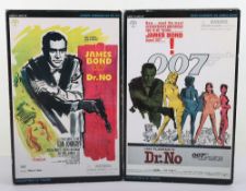 Two James Bond Sideshow Dr. No 12 inch Action Figures Dolls Boxed.