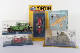 Collection of Hachette TinTin Models,