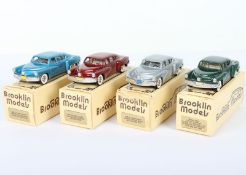 Four Brooklin Models 1/43 scale model,