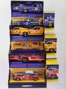 Three boxed Scalextric Sport slot cars,