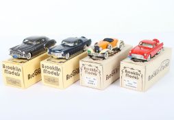 Four Brooklin Models 1/43 scale model,