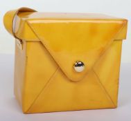 Escada yellow box bag