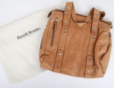 Russell & Bromley Large Brown Tan/Brown - Shoulder Bag