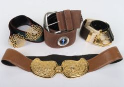 Four Escada Belts
