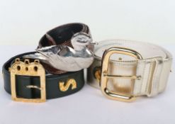 Three Escada Belts