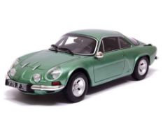 Ottomobile OT105 1:18 Scale Die Cast Alpine A110 1600 SX Vert parioli Métallisé 1977.