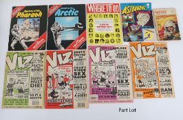 Collection of Vintage Comics and Magazines.